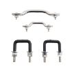 Picture of Windshield Tie Down Kit 55-95 Wrangler YJ/CJ Stainless Steel Smittybilt