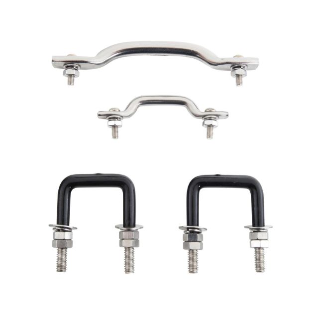 Picture of Windshield Tie Down Kit 55-95 Wrangler YJ/CJ Stainless Steel Smittybilt