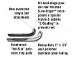 Picture of Sure Step 3 Inch Side Bars 02-04 Toyota Double Cab Gloss Black Smittybilt