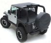 Picture of Bikini Top Standard 87-91 Wrangler YJ Gray Denim Smittybilt