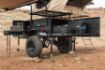 Picture of Scout Trailer Kit for Off Grid Overlanding w/ Wheels and Tires Black Smittybilt