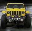 Picture of XRC Front Jeep JL Bumper w/ Stinger Winch Plate D-Rings 18-Present Jeep JL Wrangler Black Powdercoat Smittybilt