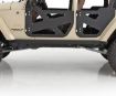 Picture of XRC Rocker Guards w/ Step 07-18 Wrangler JK 2 Door Black Powdercoat Smittybilt 
