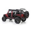 Picture of XRC Exoskeleton JK 4 Door 07-18 Jeep JK Wrangler Unlimited 4 Door Only Steel Black Powdercoat Smittybilt