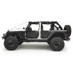 Picture of Jeep Tubular Doors Front 07-18 Jeep JK Wrangler 2 Door/4 Door Steel Black Powdercoat Smittybilt