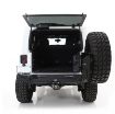 Picture of XRC Tailgate and Tire Carrier Jeep JK/JKU Wrangler 07-18 2 Door/4 Door Up To 37 Inch Tire Black Powdercoat Smittybilt