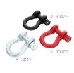Picture of D-Ring 3/4 Inch 4.75 Ton Rating Red Powdercoat Smittybilt