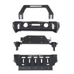 Picture of Jeep JK/JL Stryker Front Bumper Winch Mount D-Ring Mounts 2007-Present Wrangler JL/JK Black Smittybilt