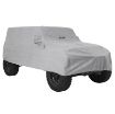 Picture of JL Wrangler Full Climate Jeep Cover w/Storage Bag-Lock-Cable 2018-Present Wrangler JL 4-Door Gray Smittybilt