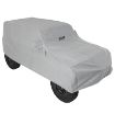 Picture of JL Wrangler Full Climate Jeep Cover w/Storage Bag-Lock-Cable 2018-Present Wrangler JL 4-Door Gray Smittybilt