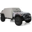 Picture of Jeep JL Cab Cover w/Door Flaps Water-Resistant Gray 2018-Present Wrangler JL 4-Door Each Smittybilt