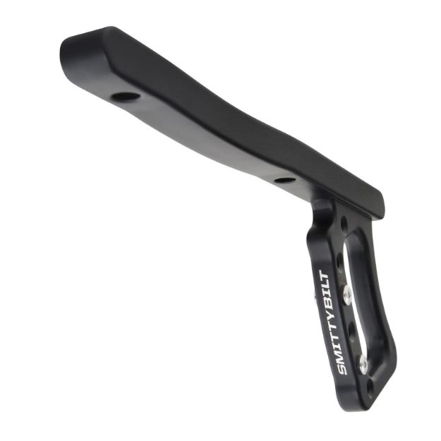 Picture of Jeep JK Grab Handles Rear Aluminum 2007-2018 Jeep Wrangler 2DR/4DR Pair Black Smittybilt