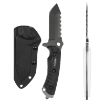 Picture of Survival Knife F.A.S.T. (Functional Agile Survival Trail) Knife 4 Inch Blade Black Smittybilt