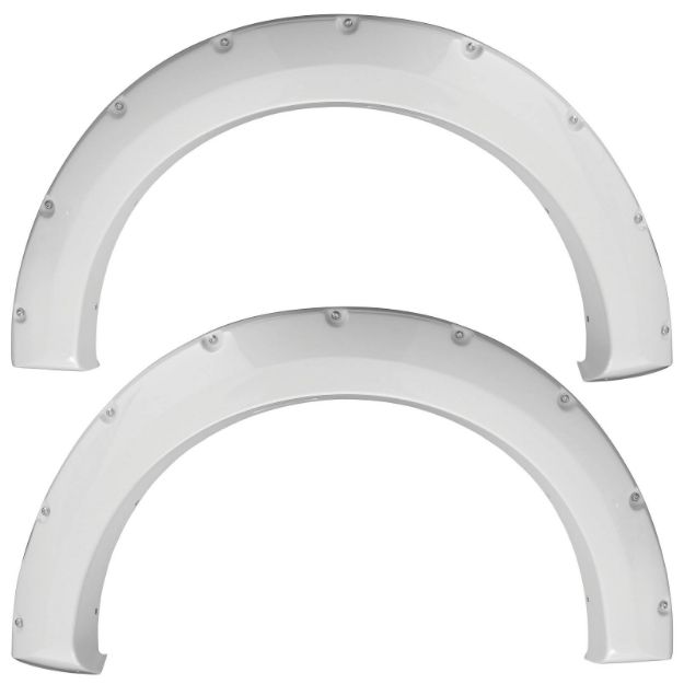Picture of F-150 Color-Matched Fender Flares 18-Pres F-150 Oxford White Set of 4 Smittybilt