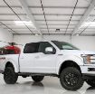 Picture of F-150 Color-Matched Fender Flares 18-Pres F-150 Oxford White Set of 4 Smittybilt