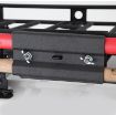 Picture of Axe And Shovel Mount w/Adapter Brackets For Roof Racks Accepts Padlock Black Smittybilt
