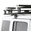 Picture of Crossbar Bracket Kit For Defender Roof Rack 4-Piece Kit Black Smittybilt