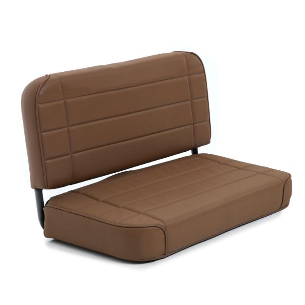 Picture of Jeep Standard Rear Seat CJ5/CJ6/CJ7/CJ8/YJ Wrangler 2-DR Spice Vinyl Each Smittybilt