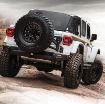 Picture of Jeep JL XRC Rear Bumper Gen2 Reciever Hitch D-Ring Mount 2018-Present Wrangler JL Black Smittybilt