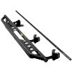 Picture of Jeep JL SRC Side Armor w/Steps 4-Door 2018-Present Wrangler JL 4-DR Pair Black Smittybilt