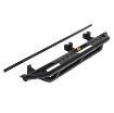 Picture of Jeep JL SRC Side Armor w/Steps 4-Door 2018-Present Wrangler JL 4-DR Pair Black Smittybilt