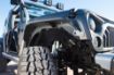 Picture of Jeep JK Front Inner Fender Liners Aluminum 2007-2018 Wrangler JK Black Pair Smittybilt