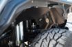 Picture of Jeep JK Front Inner Fender Liners Aluminum 2007-2018 Wrangler JK Black Pair Smittybilt