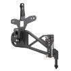Picture of Jeep JK XRC/SRC Gen2 Tire Carrier 2007-2018 Wrangler JK/Unlimited Light Texture Black Smittybilt