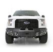 Picture of F150 M1 Front Bumper Winch Mount D-Ring Mounts Lights 2015-2017 F150 Black Smittybilt