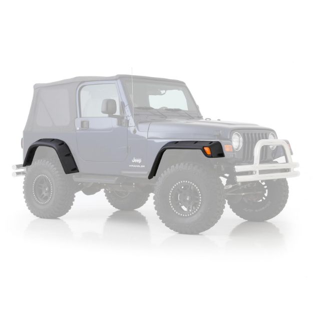 Picture of Jeep TJ Front Fender Flare 5 Inch 97-06 Wrangler TJ Paintable Passenger Side Each Smittybilt