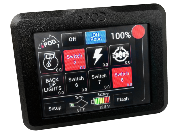 Picture of Add-On Touchscreen for 8 Circuit Systems