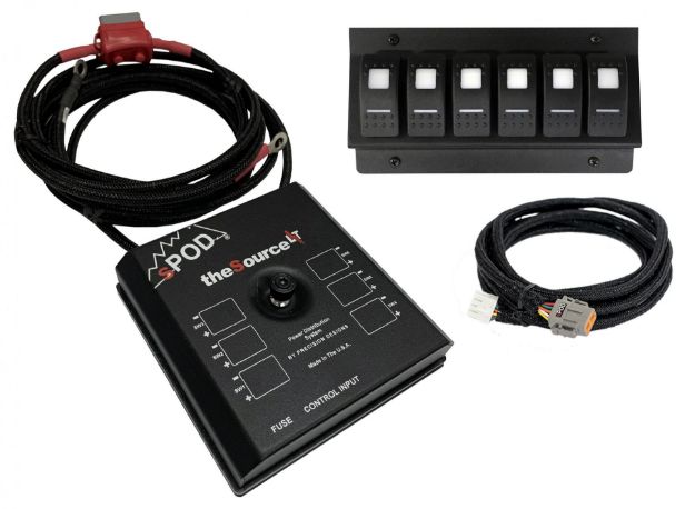Picture of Tundra LED Switches Source LT For 12-17 Tundra With 36 Inch Battery Cables sPods