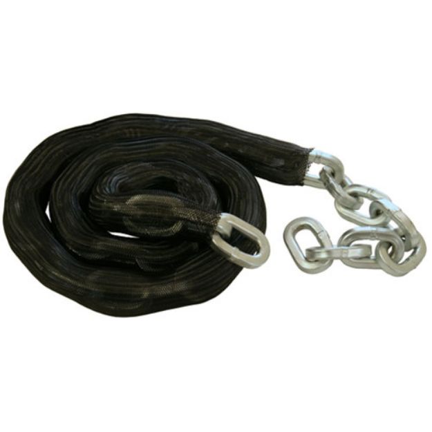 Picture of High Security Chain and Sleeve 5 Foot 6 Inch Black Tuffy Security