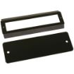 Picture of Stereo Dash Cutout Cover Black DIN Mount Tuffy Security