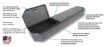Picture of Underseat Lockbox Ford Superduty Under Rear Seat Black Tuffy Security
