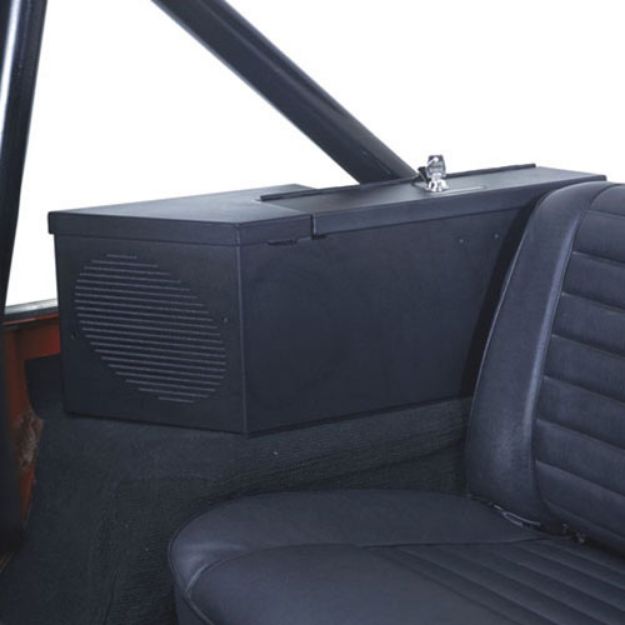Picture of Jeep YJ/CJ5/CJ7 Security Lockbox Set Speaker And Storage Black Tuffy Security