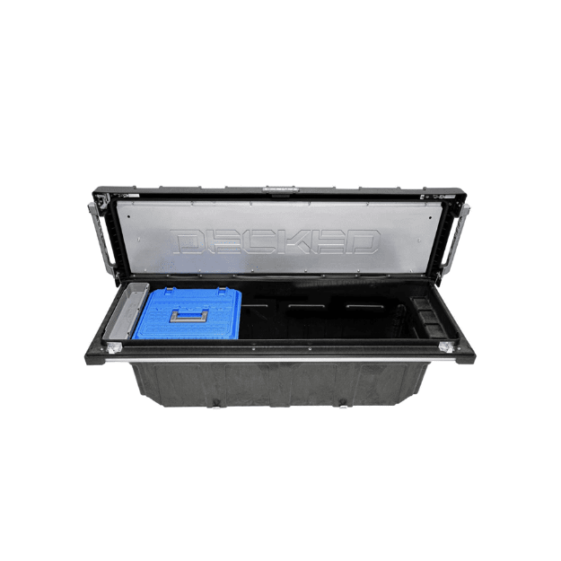 Picture of Full Size Pickup Truck Tool Box Deep Tub with Ladder Decked