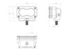 Picture of Wide Cornering LED Amber S2 Pro Pair Baja Designs