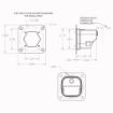 Picture of S1 Flush Mount Work/Scene LED White Baja Designs