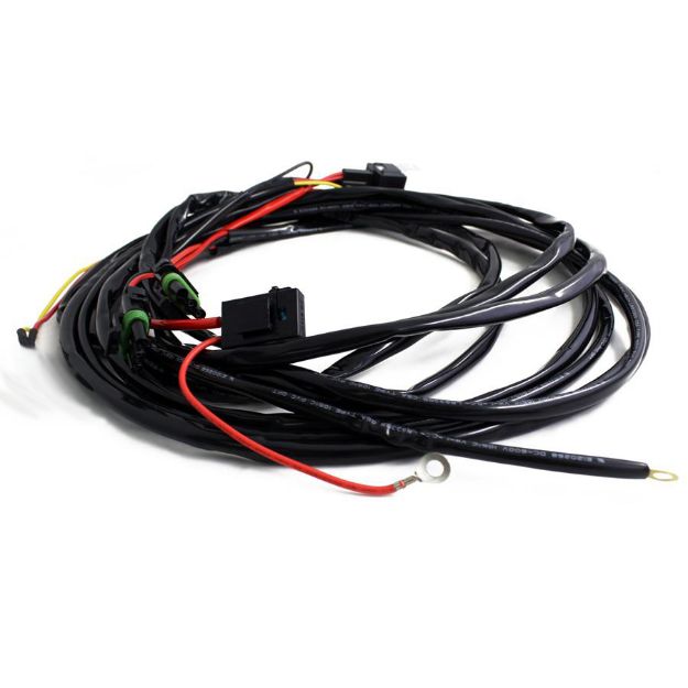 Picture of Pro & Sport 3-pin Hi-beam Harness-2 light max 150 watts Baja Designs