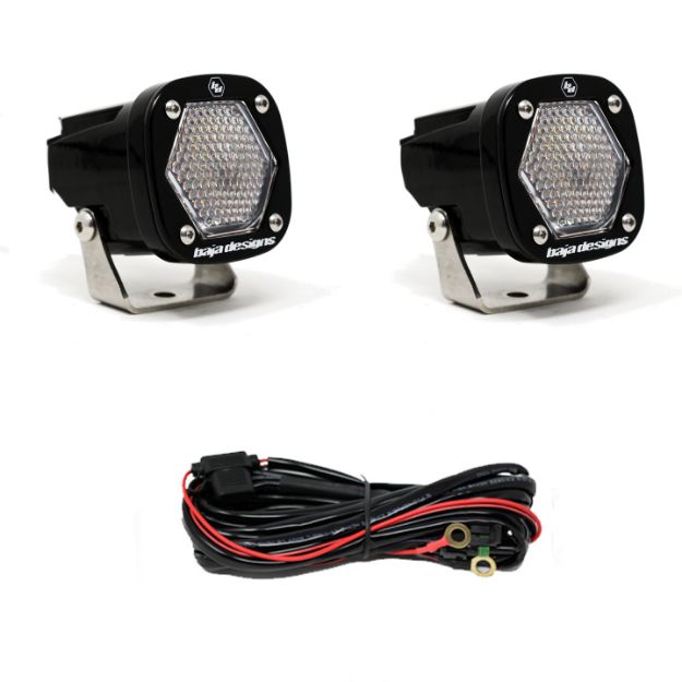 Picture of S1 LED Light with Mounting Bracket Pair Baja Designs