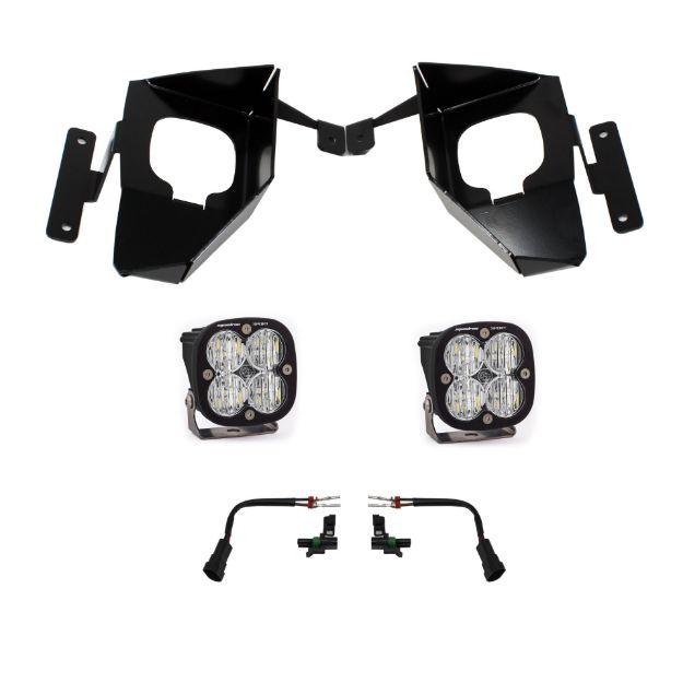 Picture of Silverado 16-18 Fog Pocket Kit Squadron Sport W/C Baja Designs