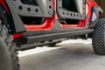 Picture of Jeep JL Rocker Guards W/ Rock Skins 18-Present Jeep JL 4 Door DV8 Offroad