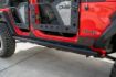 Picture of Jeep JL Rocker Guards W/ Rock Skins 18-Present Jeep JL 4 Door DV8 Offroad