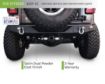 Picture of Bolt On Hitch With Cube Lights For 07-22 Jeep Wrangler JK/JL DV8 Offroad