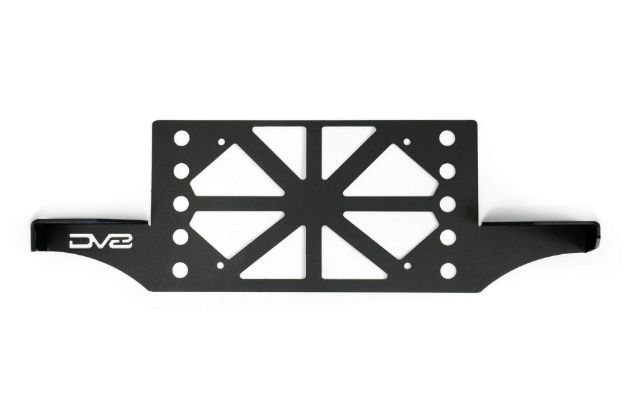 Picture of Universal License Plate Mount W/ Pod Light Mounts DV8 Offroad