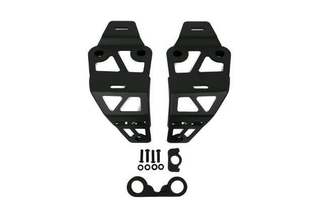 Picture of Dual Pod Light Mounts For 20-22 Jeep Wrangler JL 392 Gladiator JT Mojave Edition DV8 Offroad