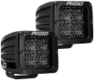 Picture of Spot Diffused Midnight Surface Mount Pair D-Series Pro RIGID Industries