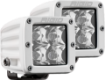Picture of Hybrid Spot Surface Mount White Housing Pair D-Series Pro RIGID Industries