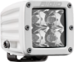 Picture of Hybrid Spot Surface Mount White Housing D-Series Pro RIGID Industries